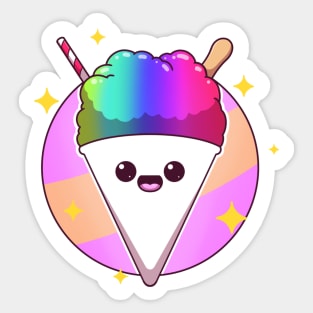 Shave Ice Sticker